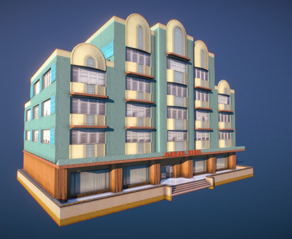 Second Life Marketplace - Miami hotel